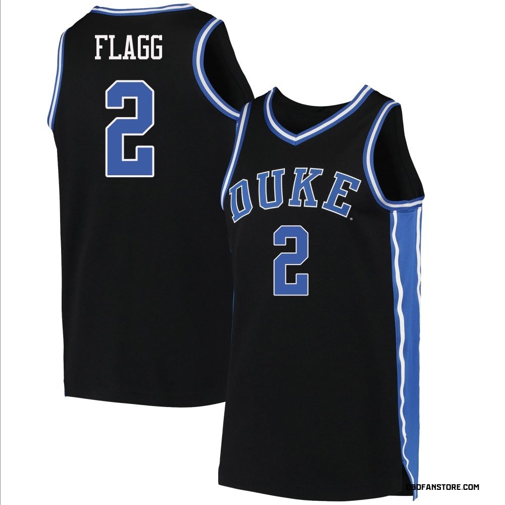 Men's Cooper Flagg Duke Blue Devils Replica Basketball Jersey - Black