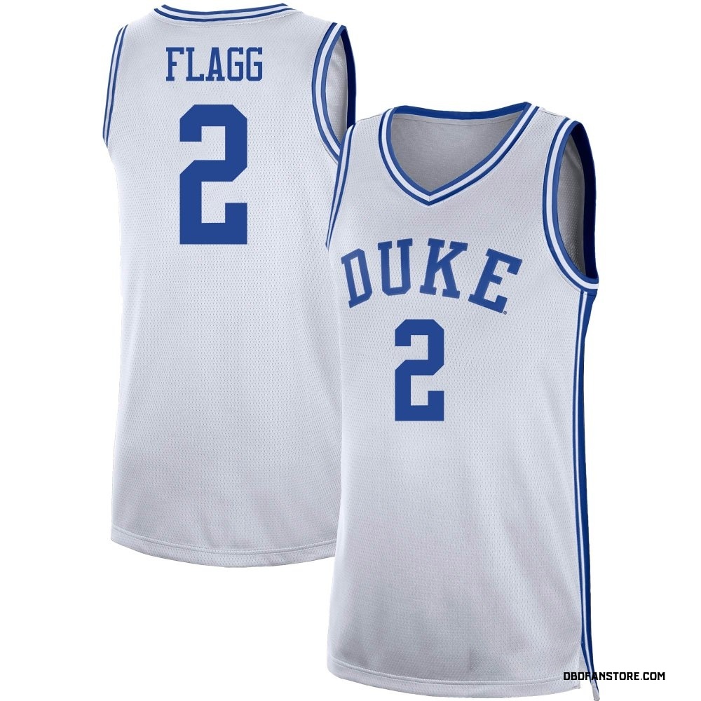 Men's Cooper Flagg Duke Blue Devils Replica Basketball Jersey - White