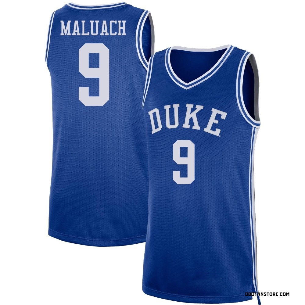 Men's Khaman Maluach Duke Blue Devils Replica Basketball Jersey - Royal