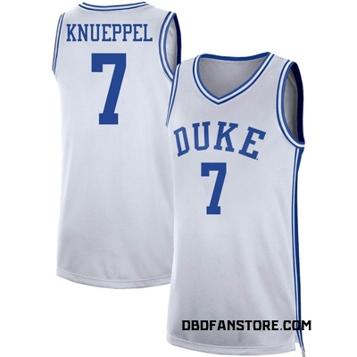 Men's Kon Knueppel Duke Blue Devils Replica Basketball Jersey - White