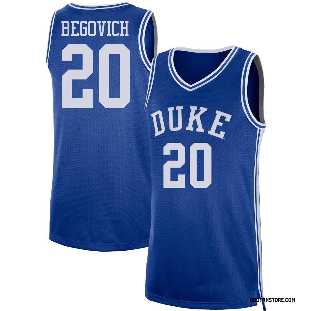 Men's Neal Begovich Duke Blue Devils Replica Basketball Jersey - Royal
