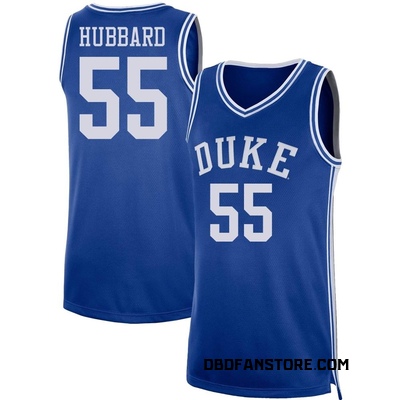 Men's Spencer Hubbard Duke Blue Devils Replica Basketball Jersey - Royal