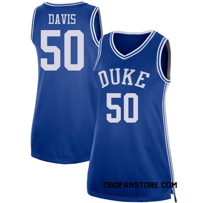 Women's Brock Davis Duke Blue Devils Replica Basketball Jersey - Royal