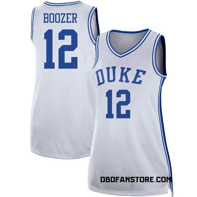 Women's Cameron Boozer Duke Blue Devils Replica Basketball Jersey - White