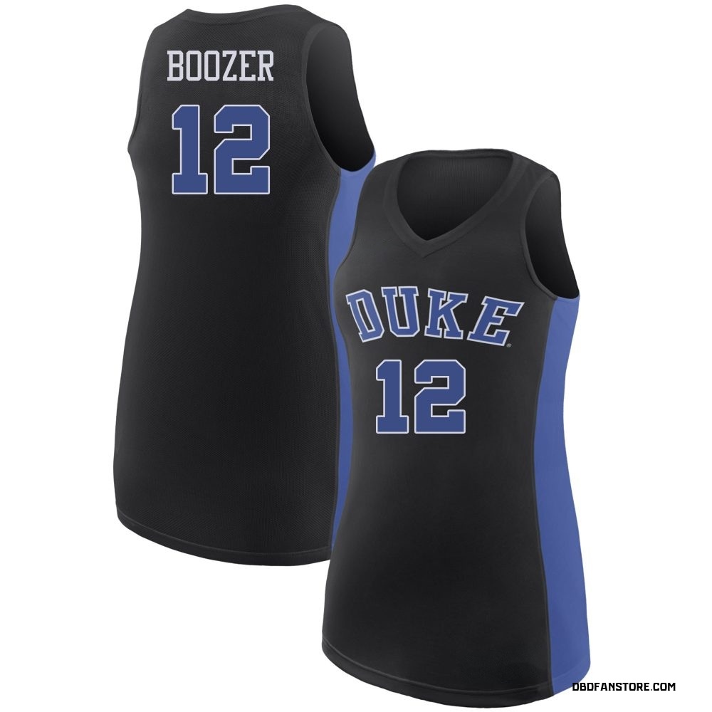 Women's Cameron Boozer Duke Blue Devils Replica /Royal Basketball Jersey - Black
