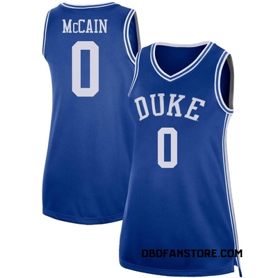 Women's Jared McCain Duke Blue Devils Replica Basketball Jersey - Royal