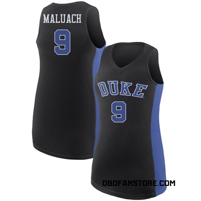 Women's Khaman Maluach Duke Blue Devils Replica /Royal Basketball Jersey - Black