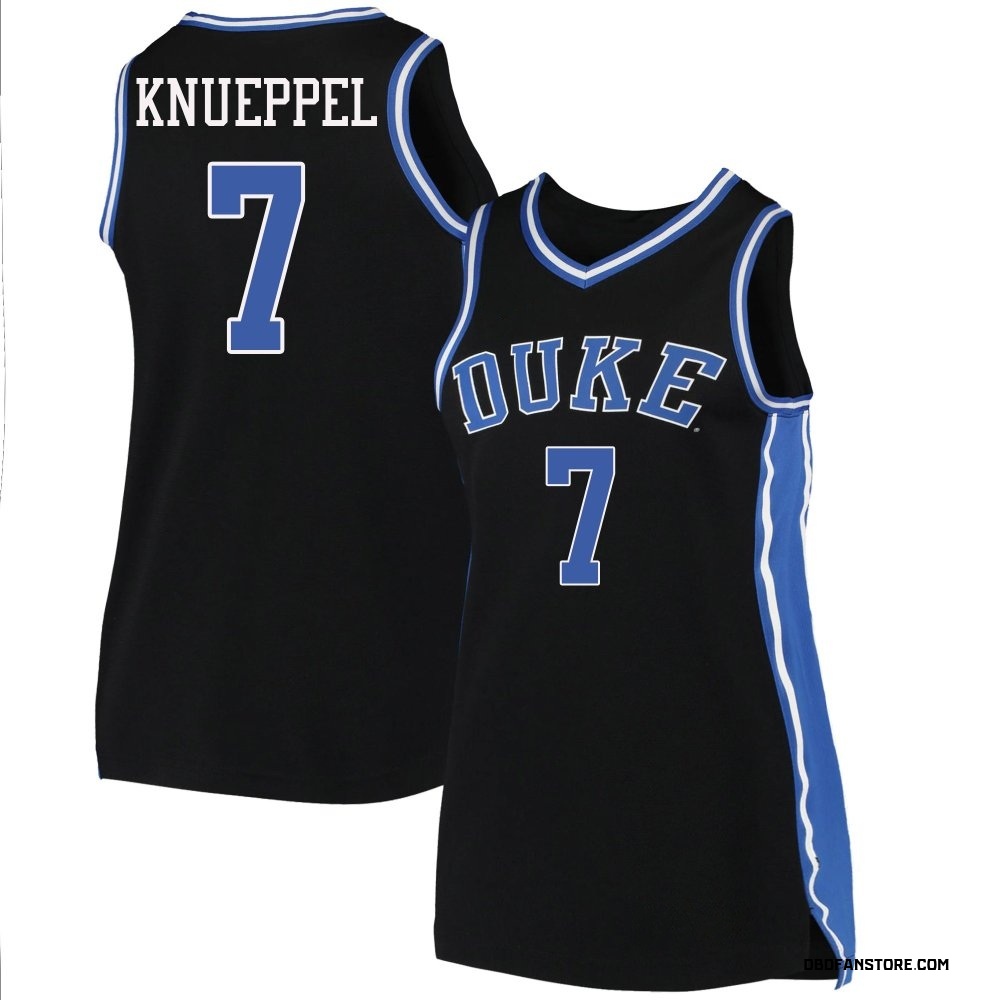 Women's Kon Knueppel Duke Blue Devils Replica Basketball Jersey - Black