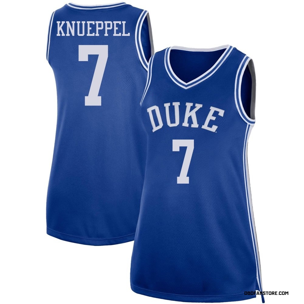 Women's Kon Knueppel Duke Blue Devils Replica Basketball Jersey - Royal
