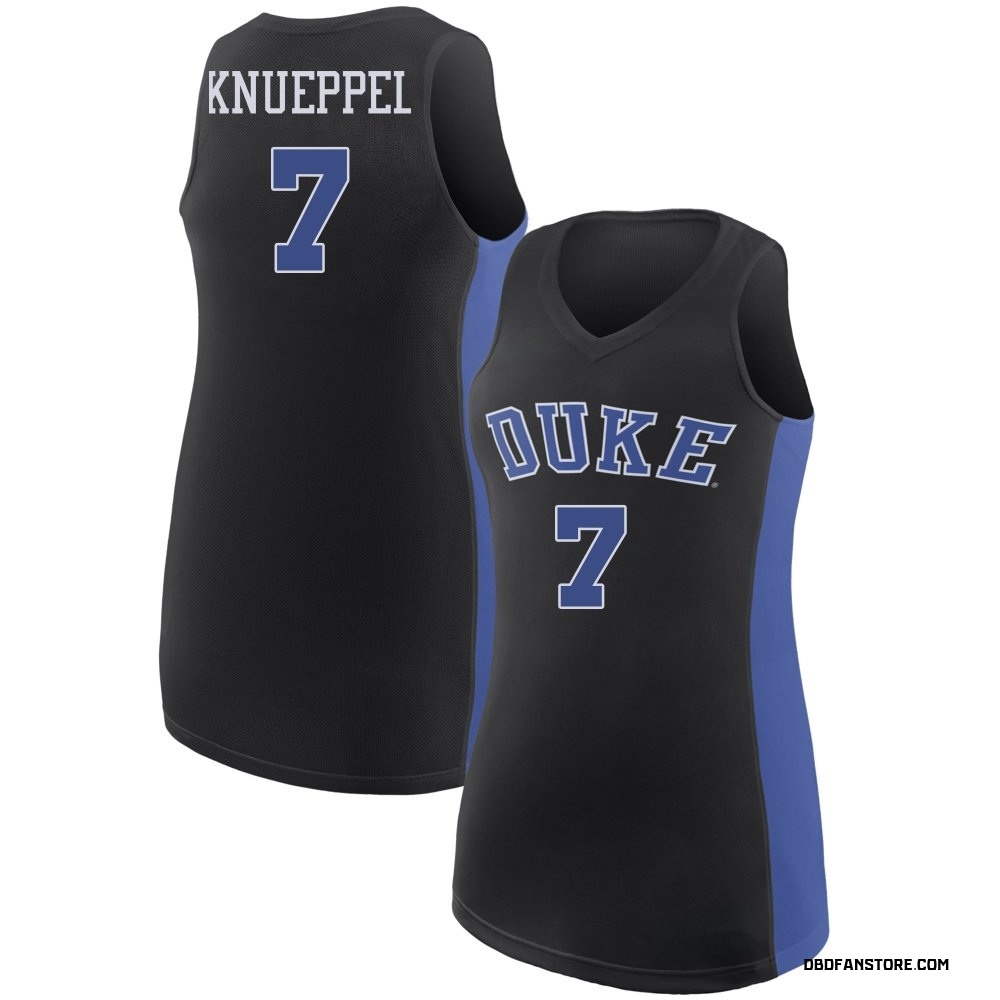 Women's Kon Knueppel Duke Blue Devils Replica /Royal Basketball Jersey - Black