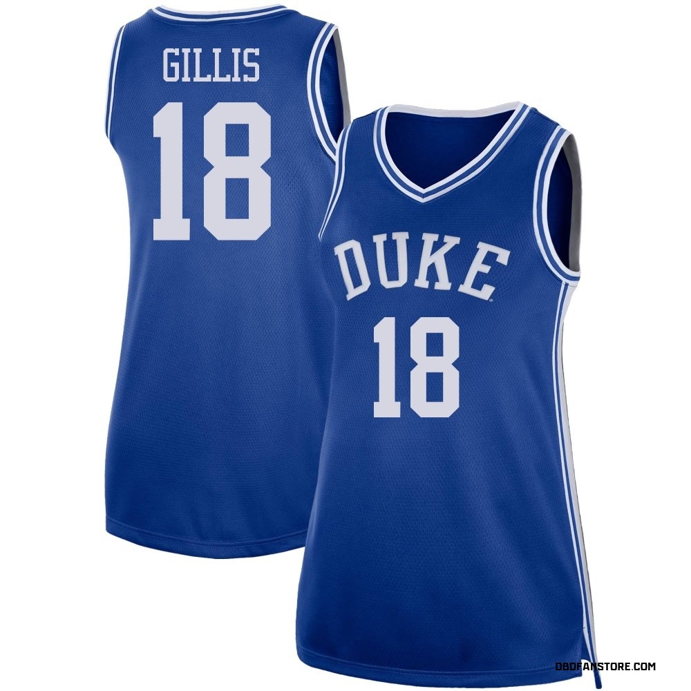 Women's Mason Gillis Duke Blue Devils Replica Basketball Jersey - Royal