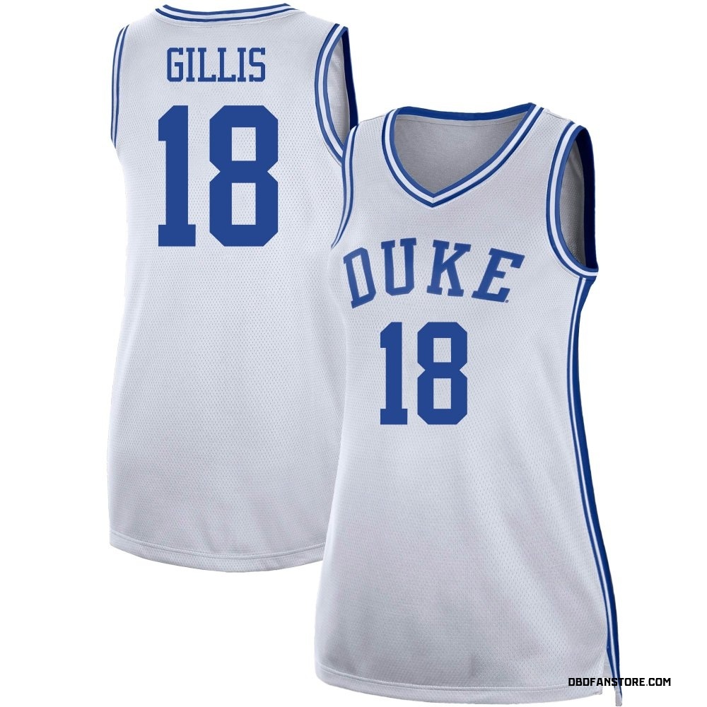 Women's Mason Gillis Duke Blue Devils Replica Basketball Jersey - White