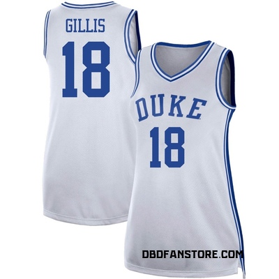 Women's Mason Gillis Duke Blue Devils Replica Basketball Jersey - White