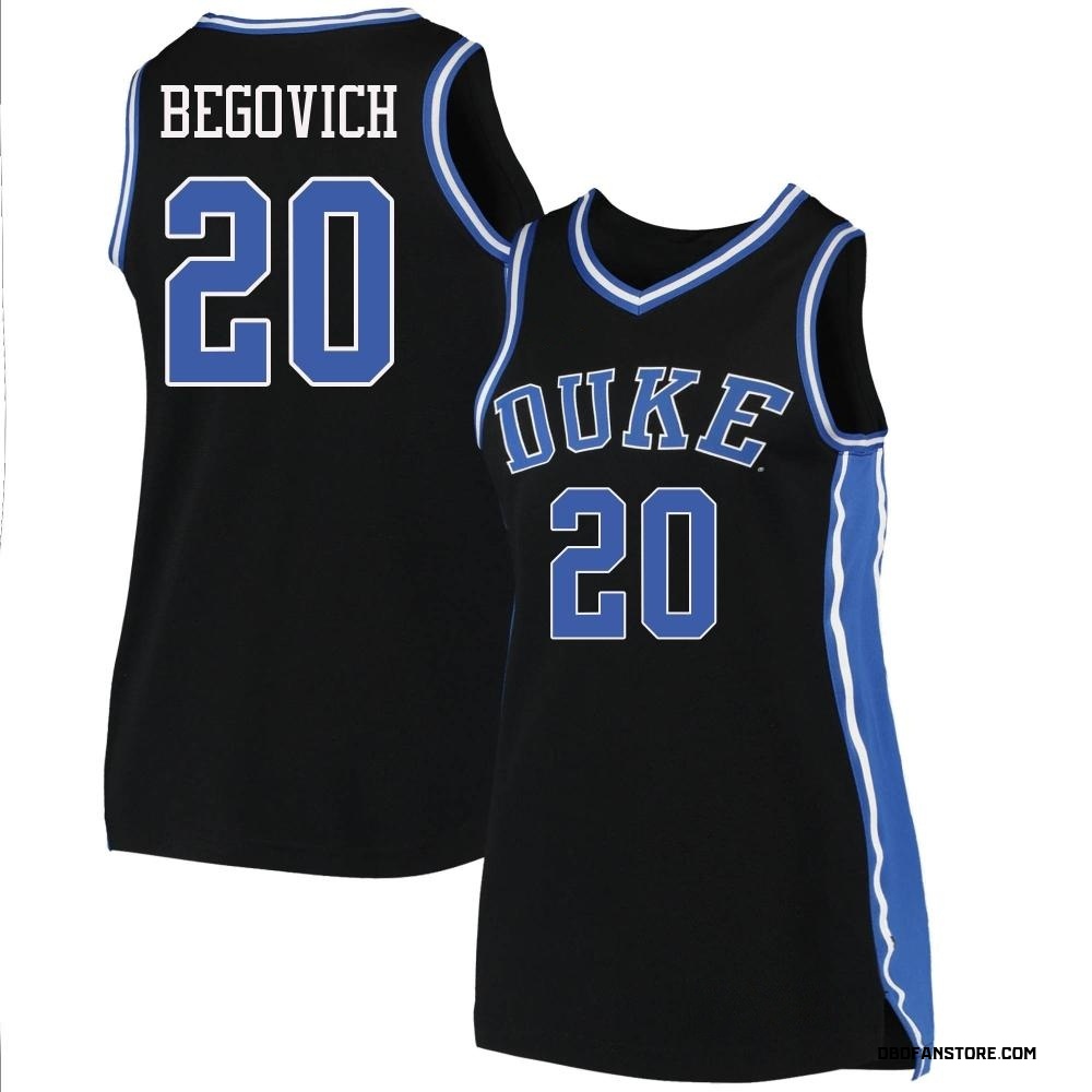 Women's Neal Begovich Duke Blue Devils Replica Basketball Jersey - Black