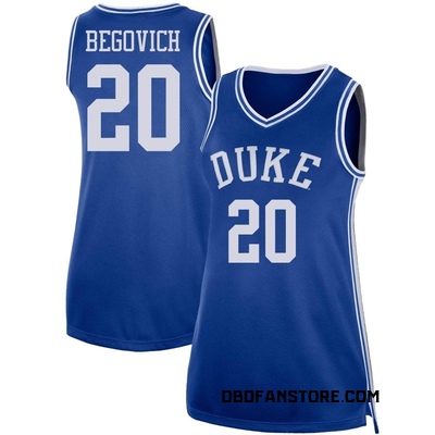 Women's Neal Begovich Duke Blue Devils Replica Basketball Jersey - Royal