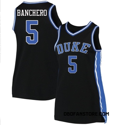 Women's Paolo Banchero Duke Blue Devils Replica Basketball Jersey - Black