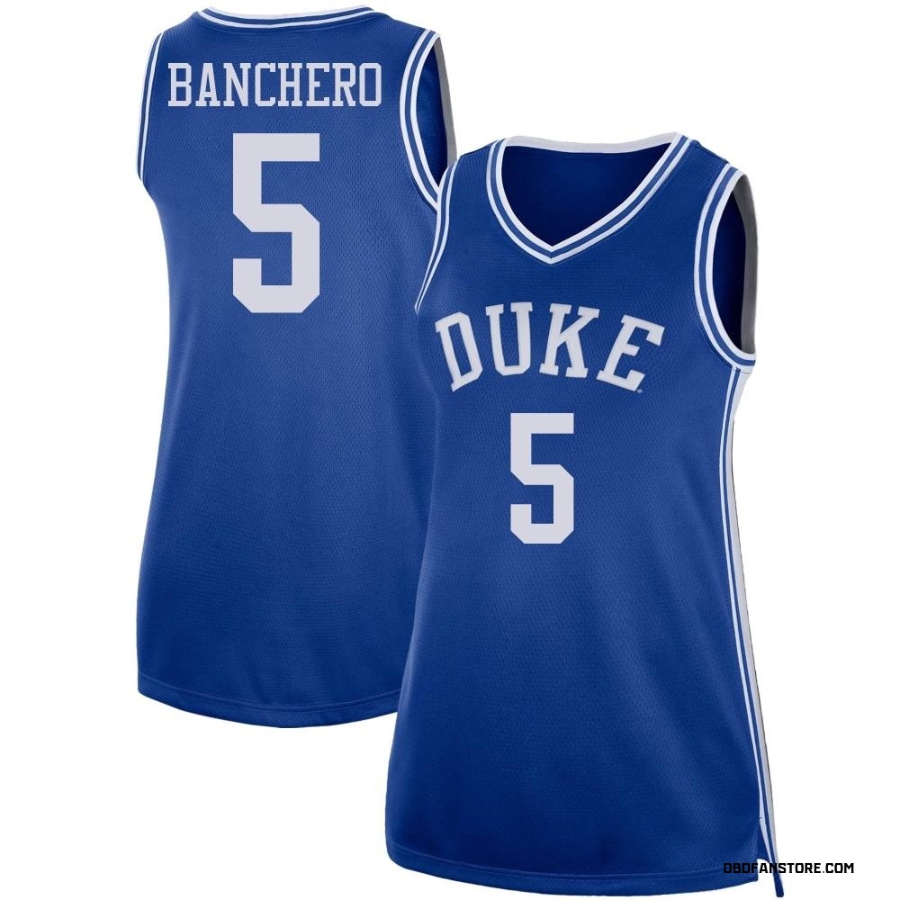 Women's Paolo Banchero Duke Blue Devils Replica Basketball Jersey - Royal