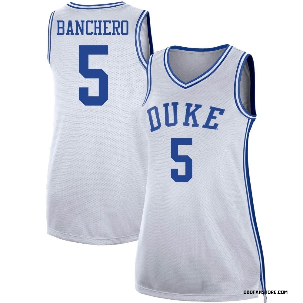 Women's Paolo Banchero Duke Blue Devils Replica Basketball Jersey - White