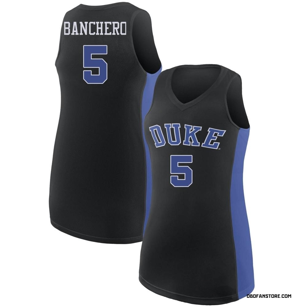 Women's Paolo Banchero Duke Blue Devils Replica /Royal Basketball Jersey - Black