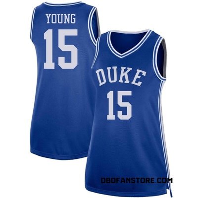 Women's Ryan Young Duke Blue Devils Replica Basketball Jersey - Royal