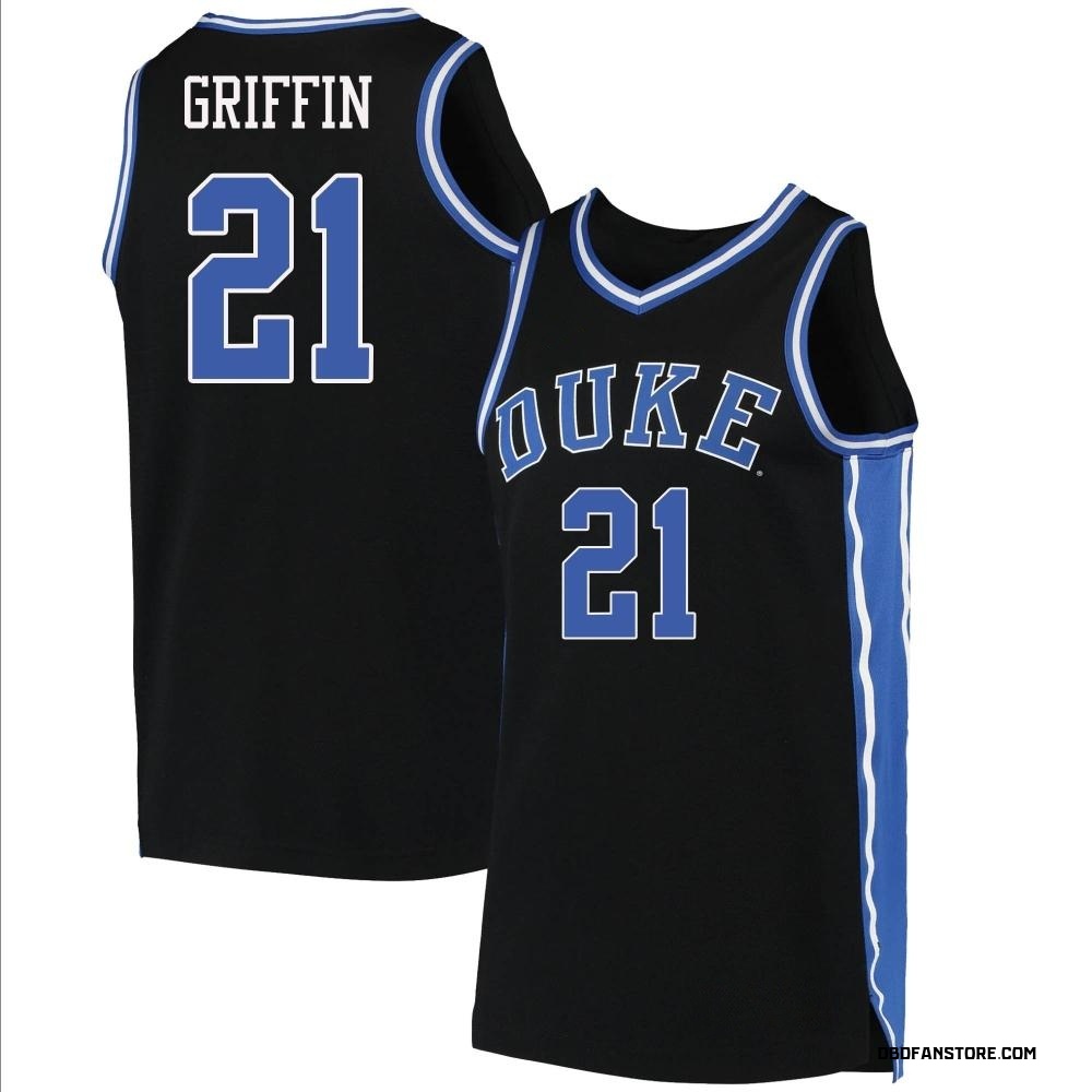 Youth AJ Griffin Duke Blue Devils Replica Basketball Jersey - Black