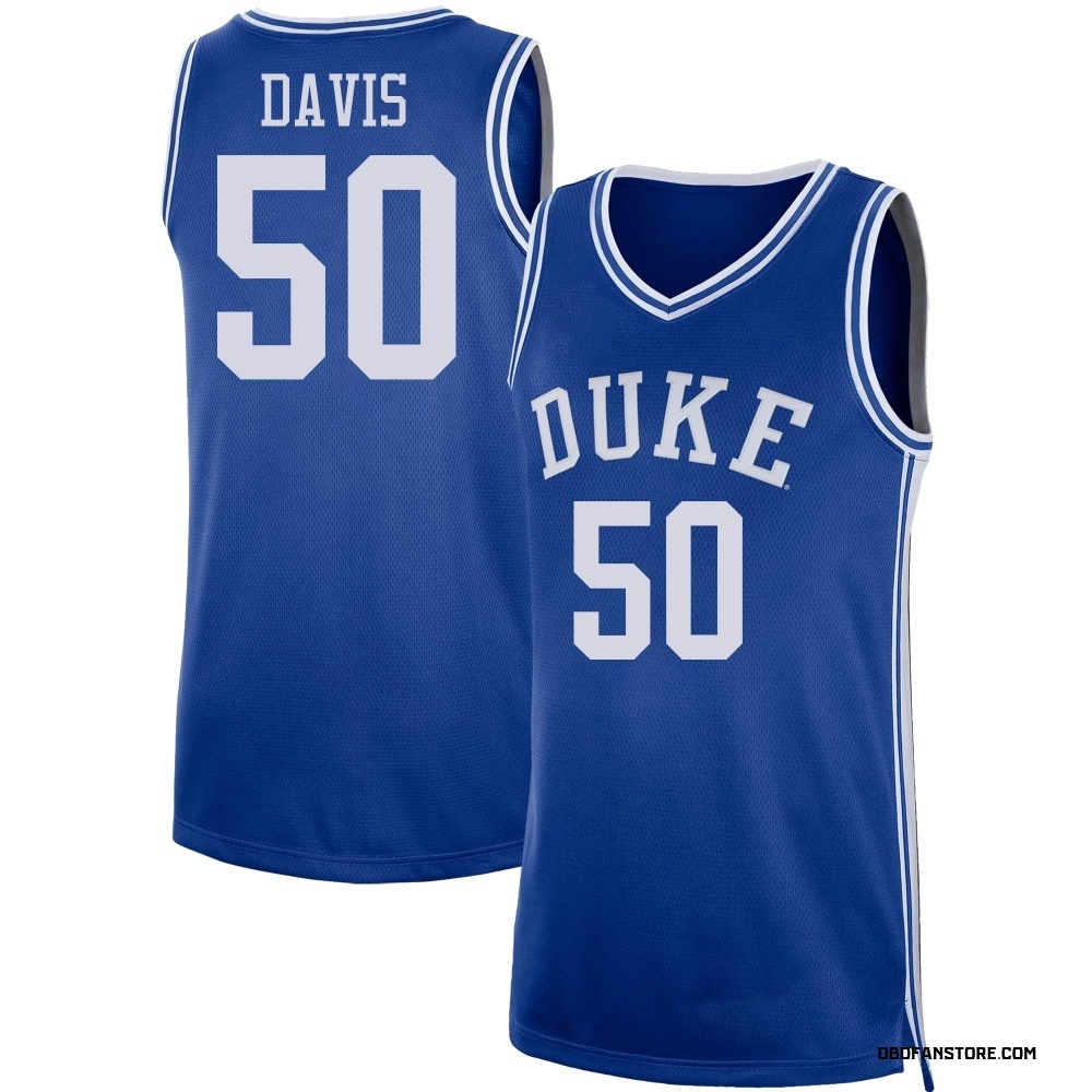 Youth Brock Davis Duke Blue Devils Replica Basketball Jersey - Royal