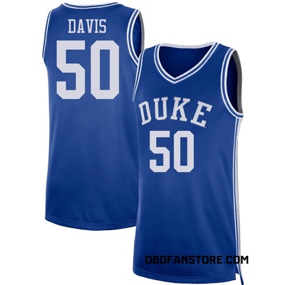 Youth Brock Davis Duke Blue Devils Replica Basketball Jersey - Royal