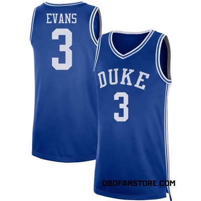 Youth Isaiah Evans Duke Blue Devils Replica Basketball Jersey - Royal