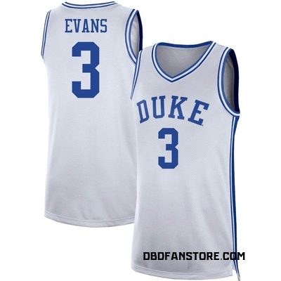 Youth Isaiah Evans Duke Blue Devils Replica Basketball Jersey - White