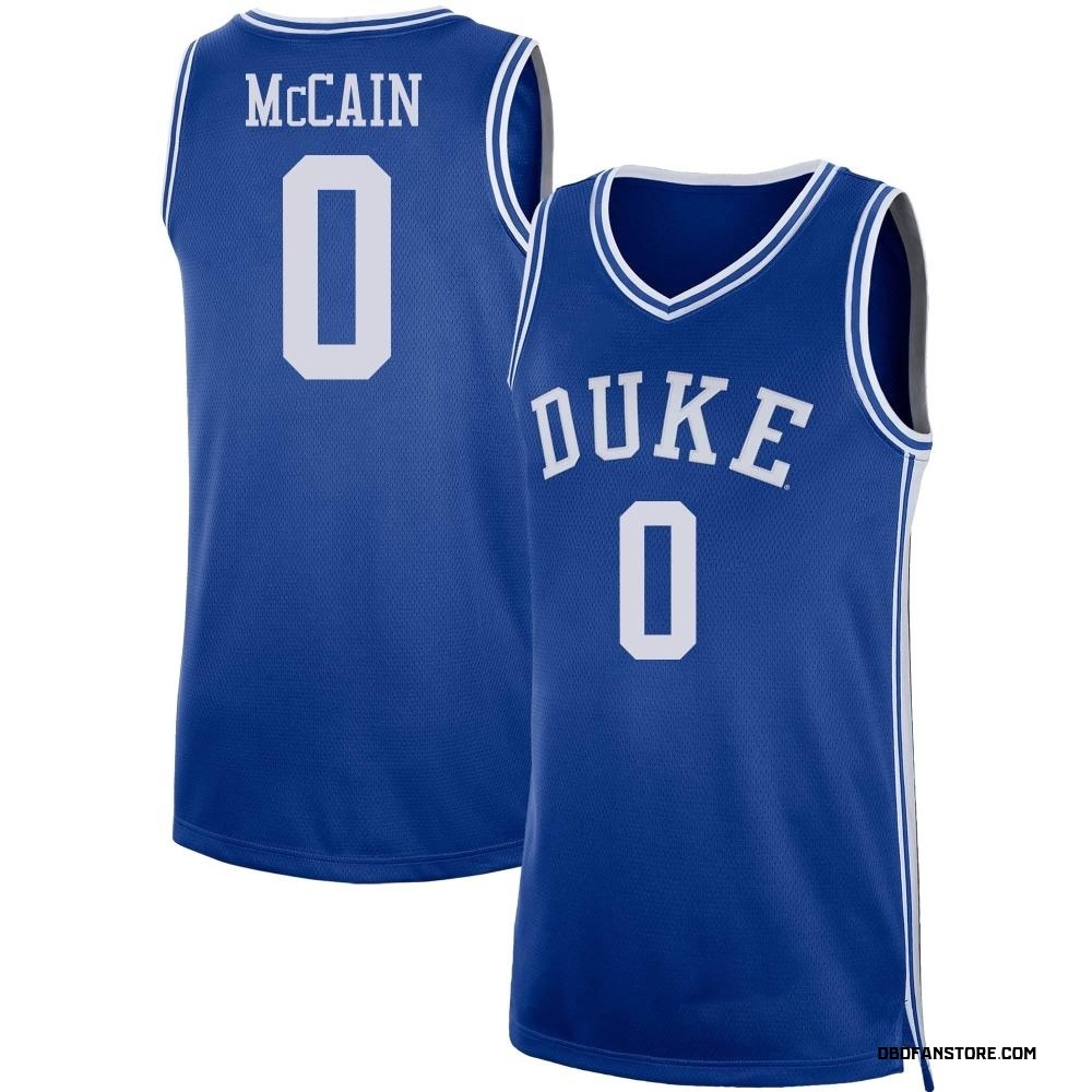 Youth Jared McCain Duke Blue Devils Replica Basketball Jersey - Royal
