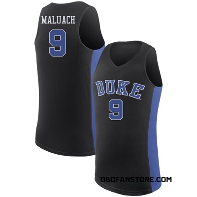 Youth Khaman Maluach Duke Blue Devils Replica /Royal Basketball Jersey - Black