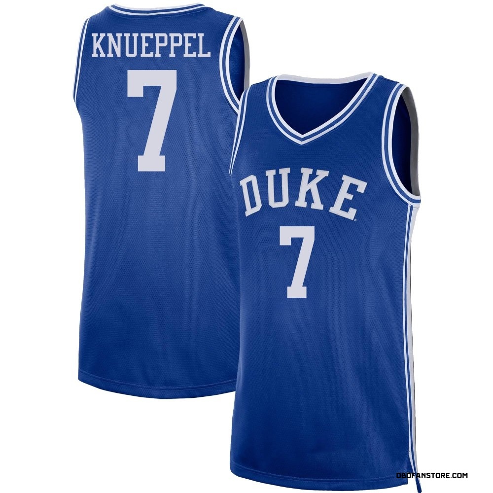 Youth Kon Knueppel Duke Blue Devils Replica Basketball Jersey - Royal