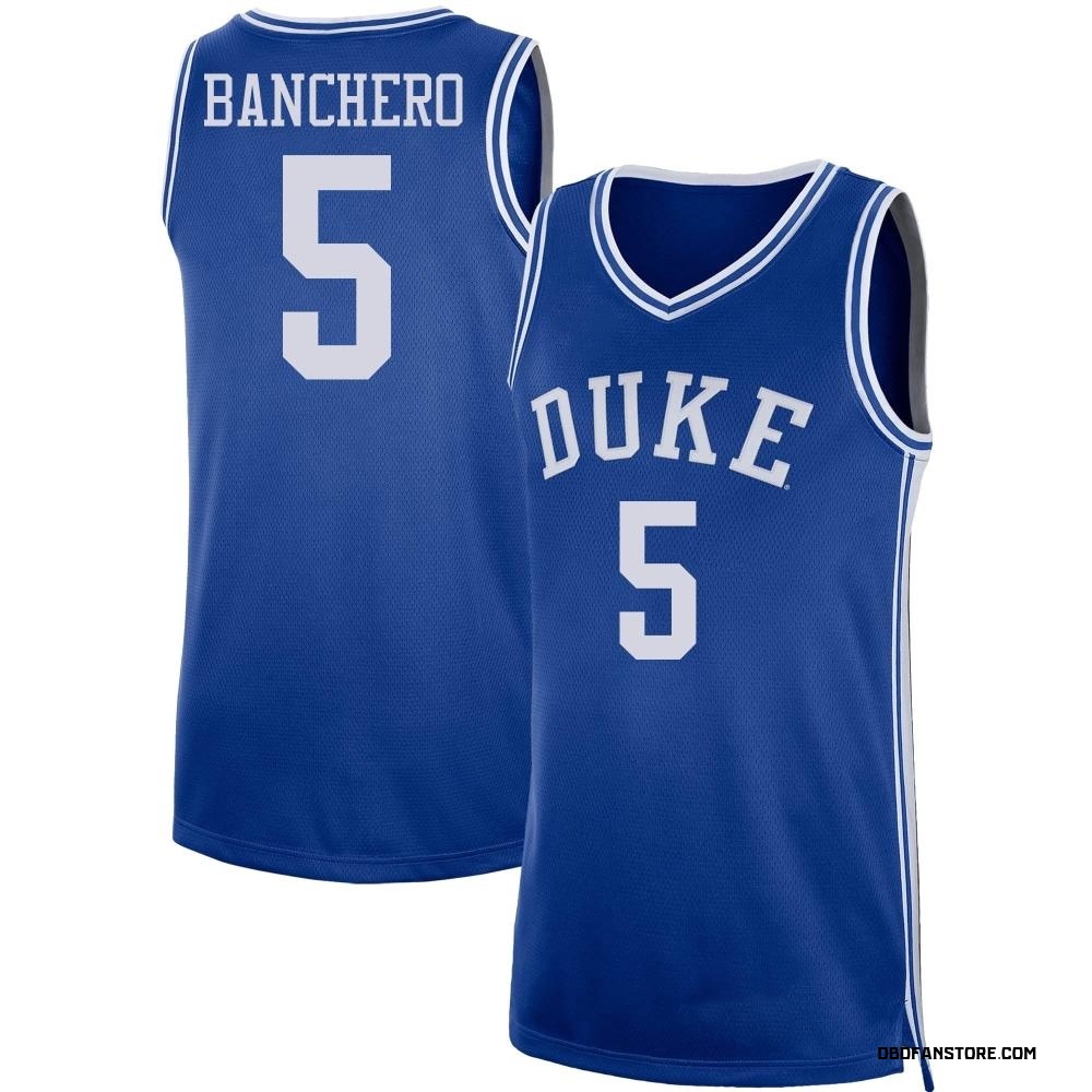 Youth Paolo Banchero Duke Blue Devils Replica Basketball Jersey - Royal