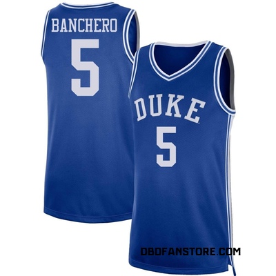 Youth Paolo Banchero Duke Blue Devils Replica Basketball Jersey - Royal